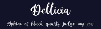 Dellicia by Rochart Studio — Script Handwritten Font — thumbnail 2