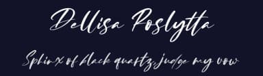 Dellisa Roslytta by Letterena Studios — Script Handwritten Font — thumbnail 2