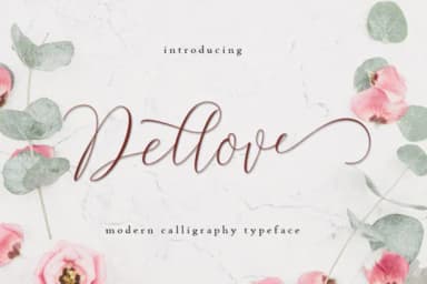 Dellove Font by parawtype — Script Handwritten Font — thumbnail 1