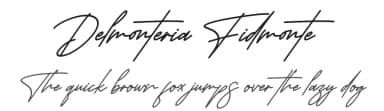 Delmonteria Fidmonte by Perspectype Studio - Letterena.com — Script Handwritten Font — thumbnail 1