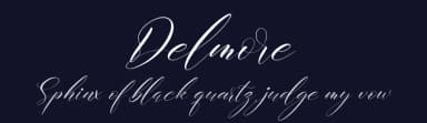 Delmore by Perspectype Studio - Letterena.com — Script Handwritten Font — thumbnail 2