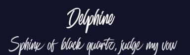 Delphine by Staircase Studio — Script Handwritten Font — thumbnail 2