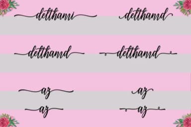 Delthami Script Font by Bexx Type — Script Handwritten Font — thumbnail 8