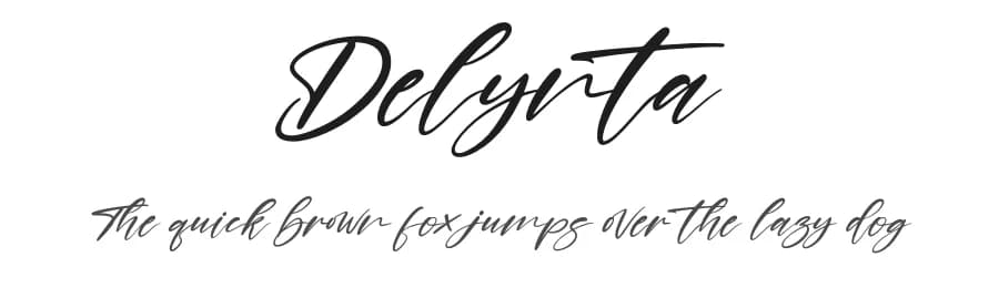 Delynta by Perspectype Studio - Letterena.com — Script Handwritten Font