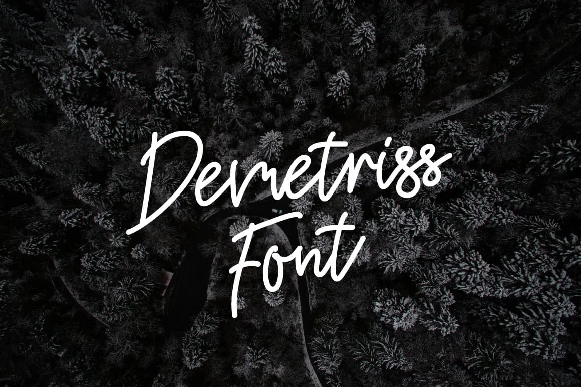Demetriss Font by ChekArt — Script Handwritten Font