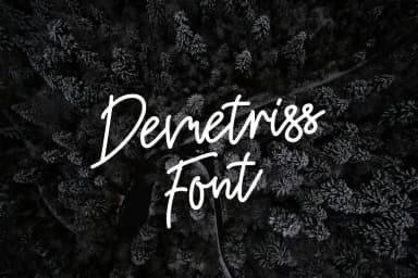 Demetriss Font by ChekArt — Script Handwritten Font — thumbnail 1