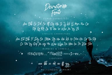 Demetriss Font by ChekArt — Script Handwritten Font — thumbnail 7