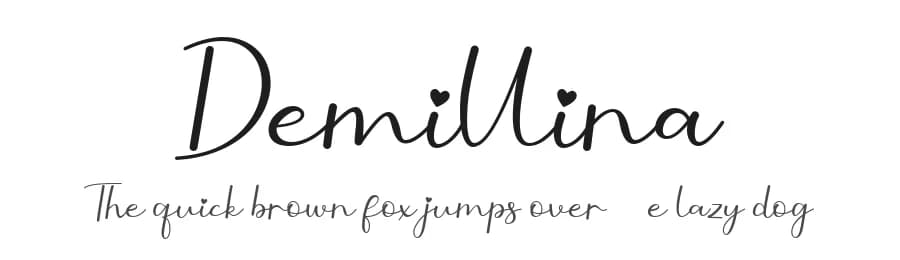 Demillina by AEN Creative Studio — Script Handwritten Font