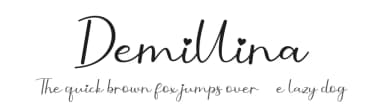 Demillina by AEN Creative Studio — Script Handwritten Font — thumbnail 1