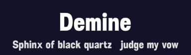 Demine by Craft Supply Co. — Sans Serif Font — thumbnail 2