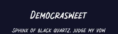 Democrasweet by Allouse Studio — Script Handwritten Font — thumbnail 2