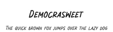 Democrasweet by Allouse Studio — Script Handwritten Font — thumbnail 1