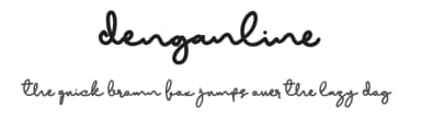 Denganline by Monoline Type — Script Handwritten Font — thumbnail 1