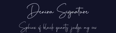 Denira Signature by Bluestype Studio — Script Handwritten Font — thumbnail 2