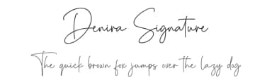 Denira Signature by Bluestype Studio — Script Handwritten Font — thumbnail 1