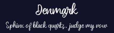 Denmark by Ianmikraz — Script Handwritten Font — thumbnail 2