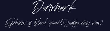 Denmark by Letteralle Studios — Script Handwritten Font — thumbnail 2