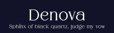 Denova by ToniStudio — Serif Font — thumbnail 2