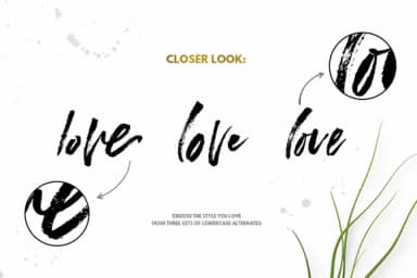 Density Font by Favete Art — Script Handwritten Font — thumbnail 3