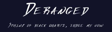 Deranged by Cambridge Fontworks — Script Handwritten Font — thumbnail 2