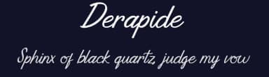 Derapide by UI Creative — Script Handwritten Font — thumbnail 2
