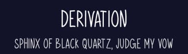 Derivation by Md Shohail Bhuian — Script Handwritten Font — thumbnail 2
