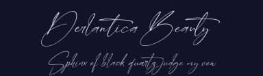 Derlantica Beauty by Perspectype Studio - Letterena.com — Script Handwritten Font — thumbnail 2