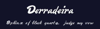Derradeira by Intellecta Design — Script Handwritten Font — thumbnail 2