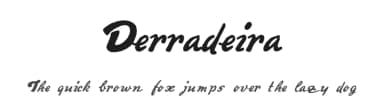 Derradeira by Intellecta Design — Script Handwritten Font — thumbnail 1