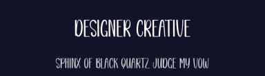 Designer Creative by Scratchones — Script Handwritten Font — thumbnail 2