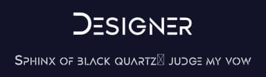 Designer by Belina Studio — Sans Serif Font — thumbnail 2