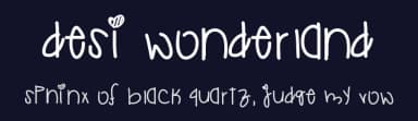 Desi Wonderland by Des Gomez — Script Handwritten Font — thumbnail 2
