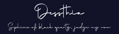 Dessthia by RantautypeStudio — Script Handwritten Font — thumbnail 2