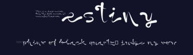 Destiny by Manuel Ramos — Script Handwritten Font — thumbnail 2