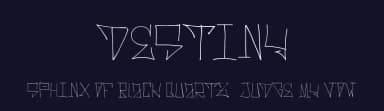 Destiny by Manuel Ramos — Script Handwritten Font — thumbnail 2