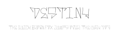 Destiny by Manuel Ramos — Script Handwritten Font — thumbnail 1