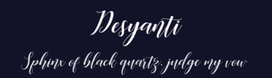 Desyanti by Amarlettering - Takiy — Script Handwritten Font — thumbnail 2