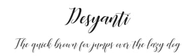 Desyanti by Amarlettering - Takiy — Script Handwritten Font — thumbnail 1