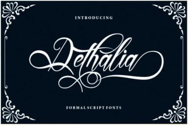 Dethalia Font by sapre.studio — Script Handwritten Font — thumbnail 1