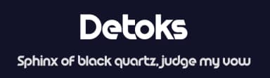 Detoks by Chequered Ink — Sans Serif Font — thumbnail 2