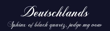 Deutschlands by Fikryal studio — Script Handwritten Font — thumbnail 2