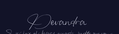 Devandra by Mariyana — Script Handwritten Font — thumbnail 2