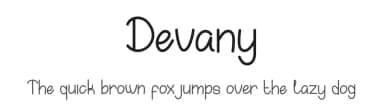Devany by Alpaprana Studio — Script Handwritten Font — thumbnail 1