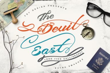 Devil East Font by feydesign — Script Handwritten Font — thumbnail 1