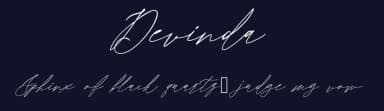 Devinda by Damasyp — Script Handwritten Font — thumbnail 2
