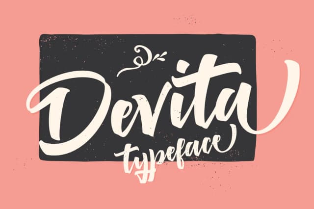 Devita Font by hexalove.st — Script Handwritten Font