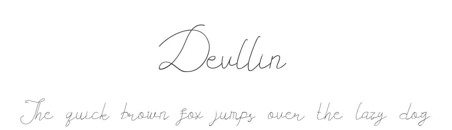 Devllin by Edric Studio — Script Handwritten Font