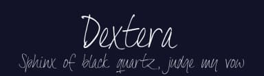 Dextera by JOEBOB graphics — Script Handwritten Font — thumbnail 2