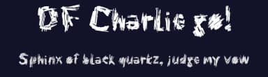 DF Charlie go! by Ko Sliggers — Script Handwritten Font — thumbnail 2
