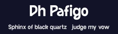 Dh Pafigo by Dharmas Foundry — Sans Serif Font — thumbnail 2
